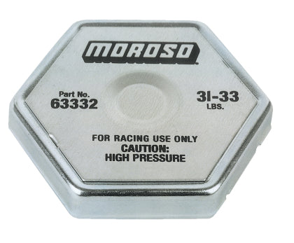 Moroso Racing Radiator Cap Variety (6lbs-33lbs)