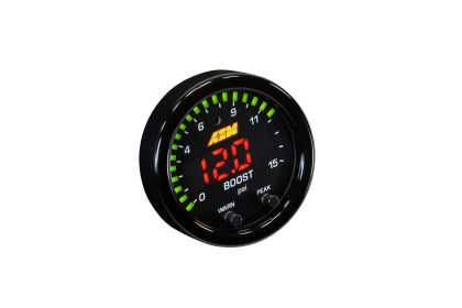 (PRESSURE GAUGE) AEM X-Series Pressure 0-15psi Gauge Kit