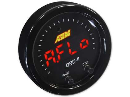 (OBDll GAUGE) AEM X-Series OBDII Gauge Kit