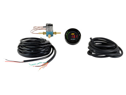 (BOOST CONTROLLER GAUGE) AEM X-Series Tru-Boost Controller Gauge w/ Boost Control Solenoid 80PSIg Internal MAP Sensor