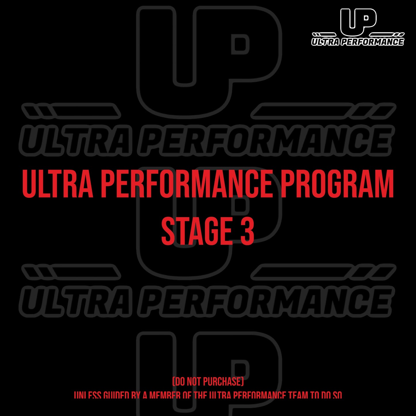 Ultra Performance Stage 3