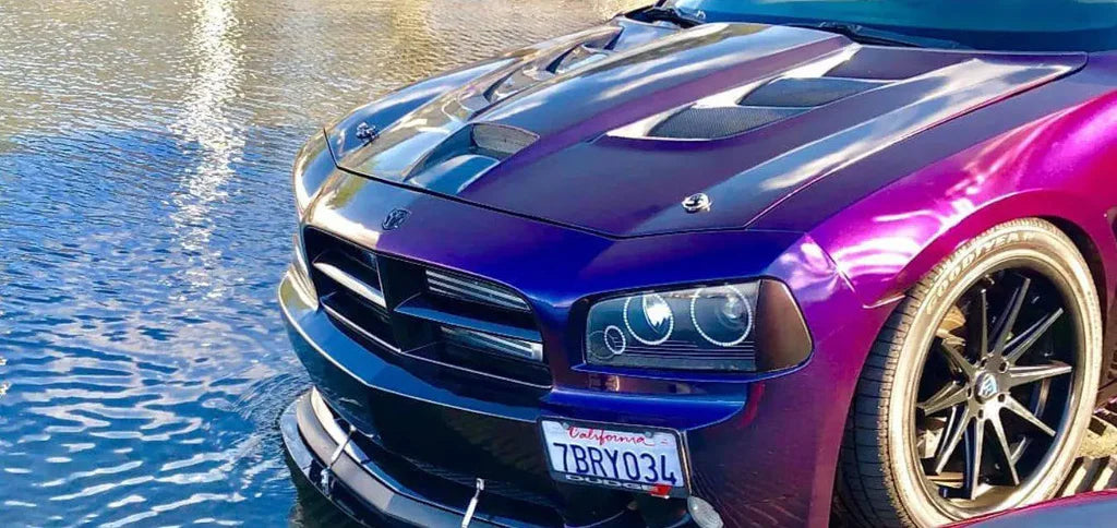 Blackops Autoworks 2006-2010 Dodge Charger Sniper 1.0 Carbon Fiber Hood