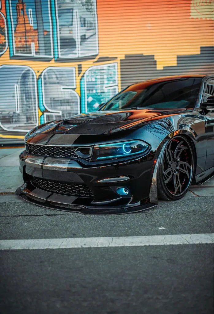 Blackops Autoworks 2015-2023 Dodge Charger Carbon Fiber Front Lip Splitter