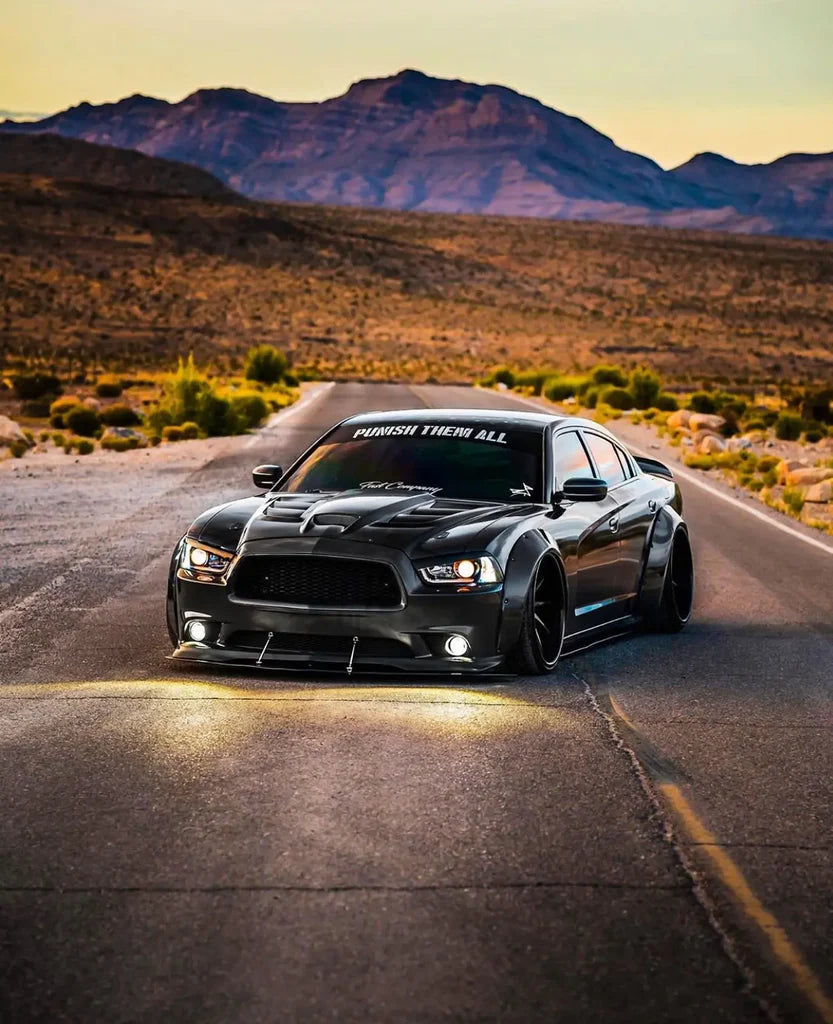 Blackops Autoworks 2011-2014 Dodge Charger Sniper 2.0 Carbon Fiber Hood