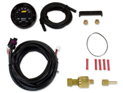 (BOOST GAUGE) AEM X-Series Boost Pressure -30inHg 60psi Gauge Kit