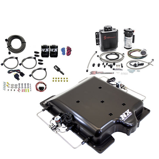 Billet Supercharger Lid W/ Integrated Nitrous And Water/Methanol For Hellcat/Demon