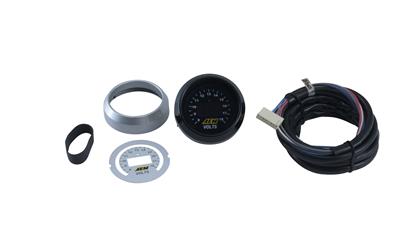 (VOLTAGE GAUGE) AEM 52mm Voltmeter Digital Gauge