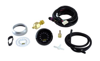 (BOOST GAUGE) AEM 52mm Boost Digital Gauge -30-35psi