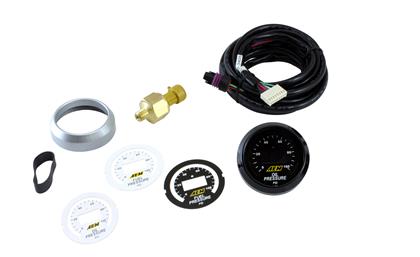 OIL/FUEL PRESSURE GAUGE) AEM 52mm Pressure (Oil or Fuel) Digital Gauge