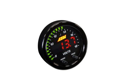(VOLTAGE GAUGE) AEM X-Series 8-18V Volt Gauge