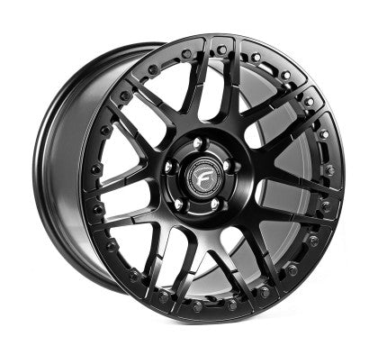 5x115 Forgestar F14 Beadlock Wheels (Satin Black)