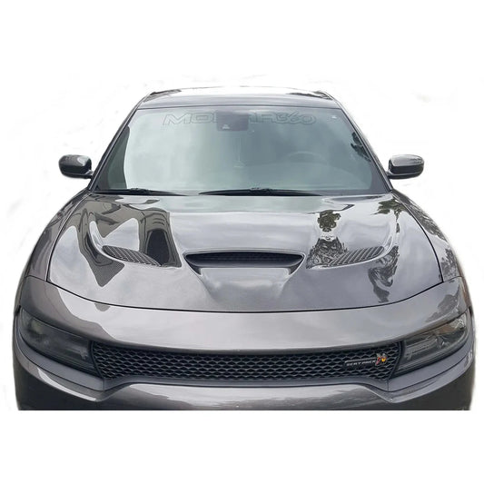 Blackops Autoworks 2015-2023 Dodge Charger Carbon Fiber Hellcat Hood