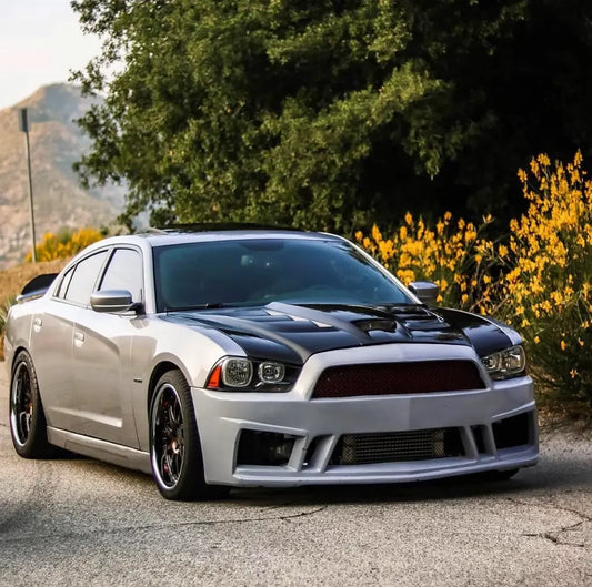 Blackops Autoworks 2011-2014 Dodge Charger Sniper 2.0 Carbon Fiber Hood