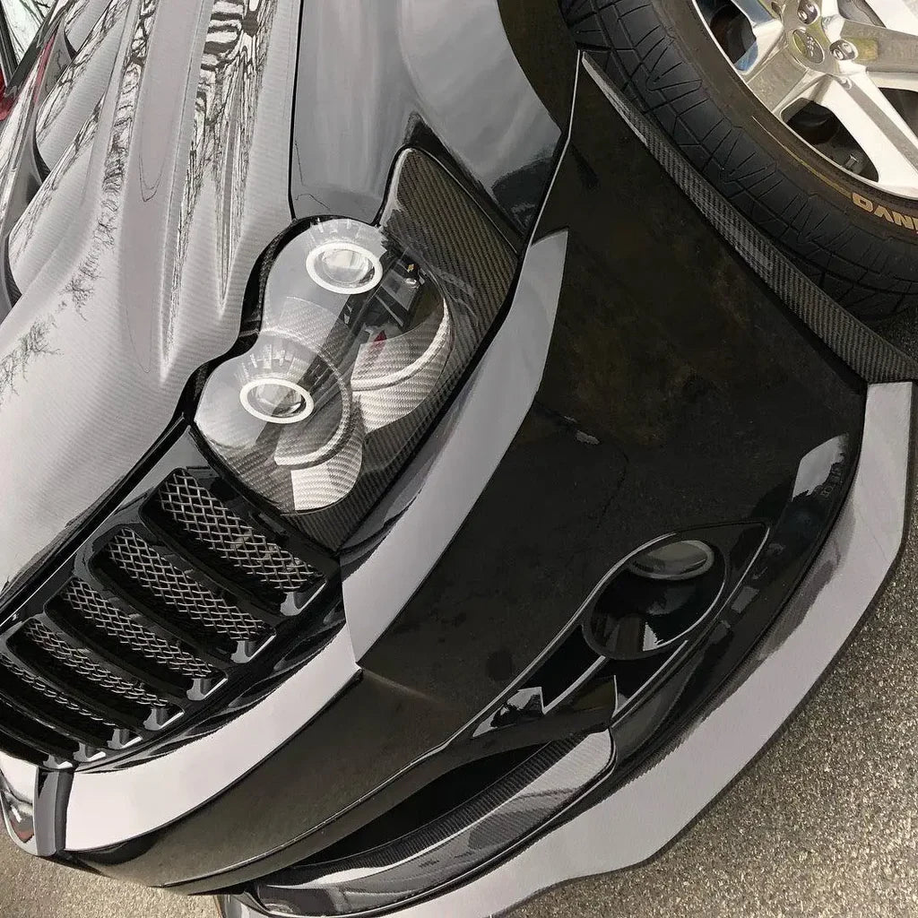 Blackops Autoworks 2006-2010 Jeep Grand Cherokee SRT8 Carbon Fiber Front Splitter