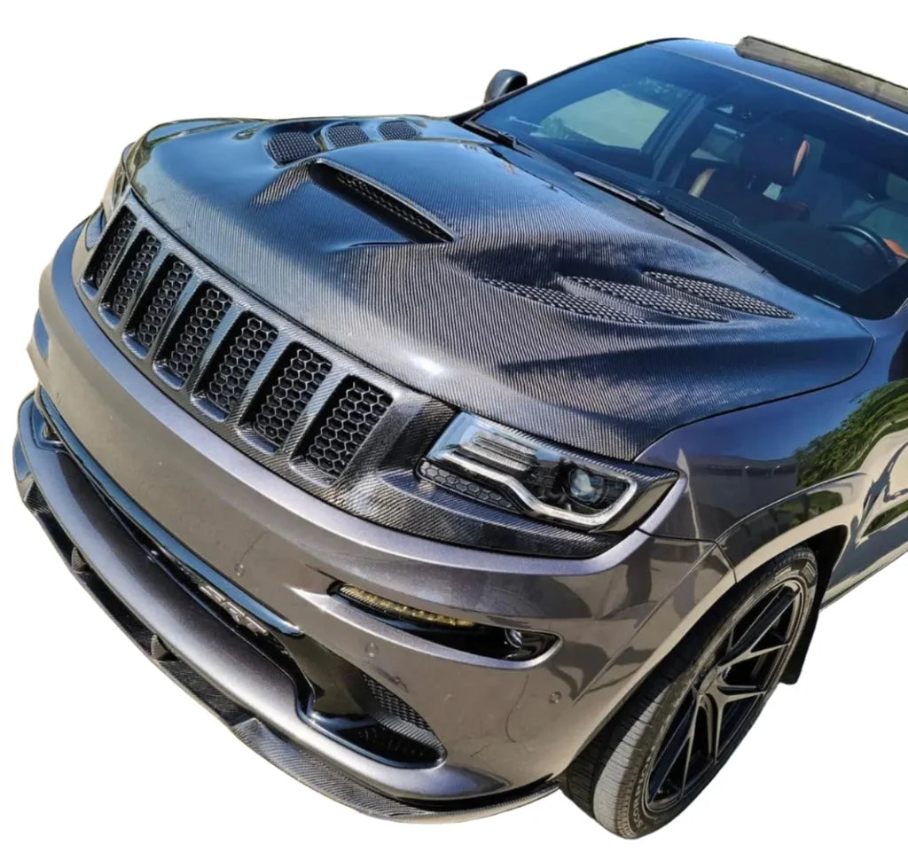 Blackops Autoworks 2014-2021 Jeep Grand Cherokee Carbon Fiber Headlight Covers