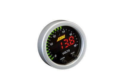 (VOLTAGE GAUGE) AEM X-Series 8-18V Volt Gauge