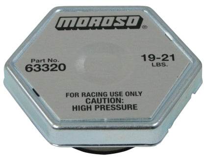 Moroso Racing Radiator Cap Variety (6lbs-33lbs)
