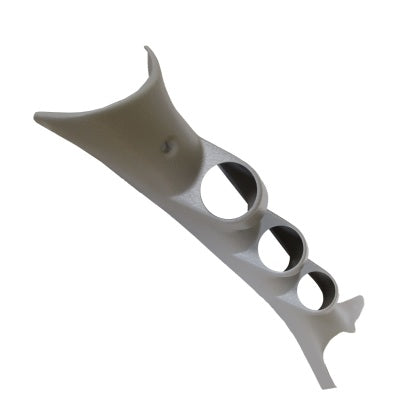 Autometer 03-09 Dodge Ram / 02 Dodge 1500 Triple 52mm Pillar Pod Taupe
