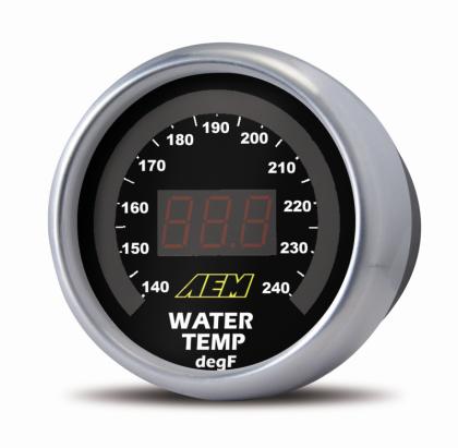(BOOST GAUGE) AEM 52mm Boost Digital Gauge -30-35psi