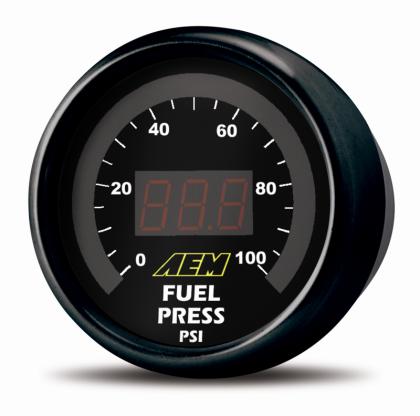 (OIL PRESSURE GAUGE) AEM 52mm Oil Pressure 150psi Digital Gauge