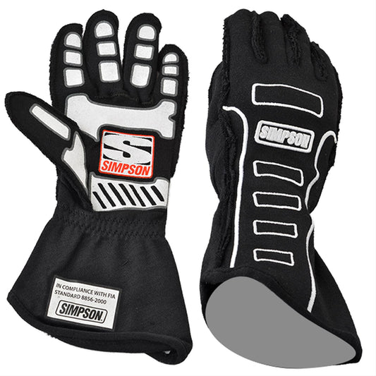 Simpson Performance COMPETITOR GLOVE LARGE BLACK